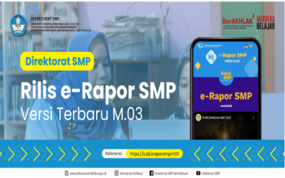Direktorat SMP Rilis e-Rapor SMP Versi Terbaru M.03